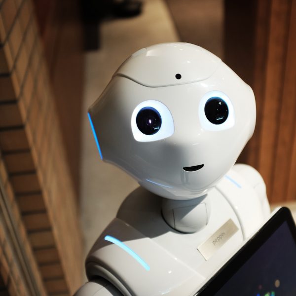 Robot depicting future of digital marketing